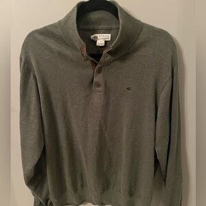 Olive Turtleneck Sweater for Men